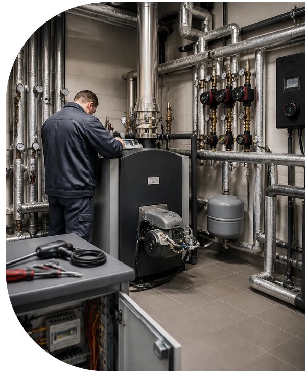 Ремонт котельных и оборудования в Глазове от 15305 р. | АПаруса-Глз