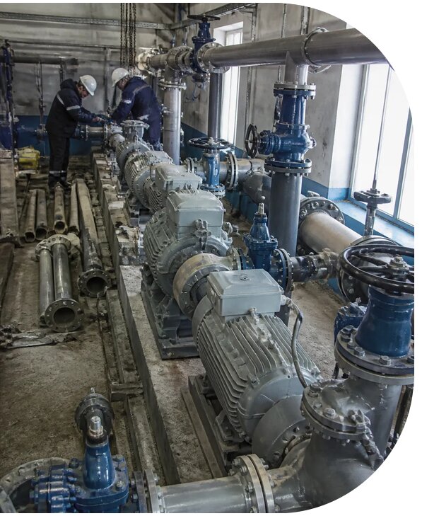Реконструкция насосной станции водоснабжения в Глазове