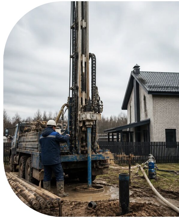 Бурение скважин на воду под ключ в Глазове от 122436 р. | АПаруса-Глз